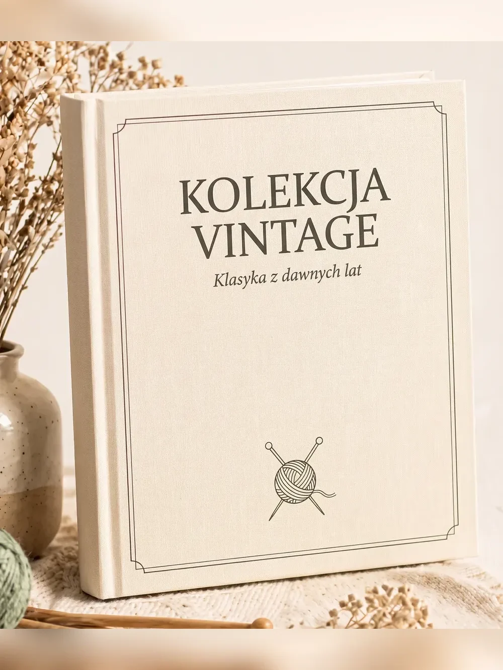 Kolekcja Vintage: tom z retro wzorem geometrycznym